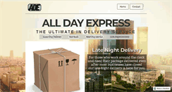 Desktop Screenshot of alldayexpress.com
